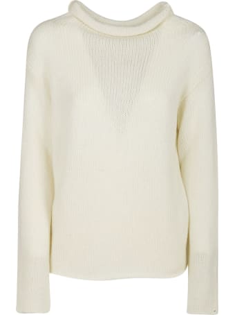 Dondup Round Neck Rib Knit Jumper