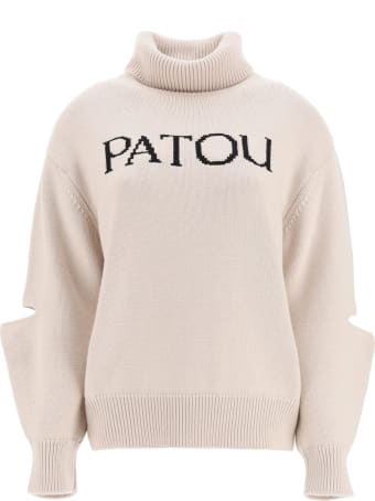 Patou Logo Intarsia Sweater