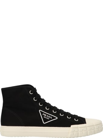 prada panelled low top sneakers