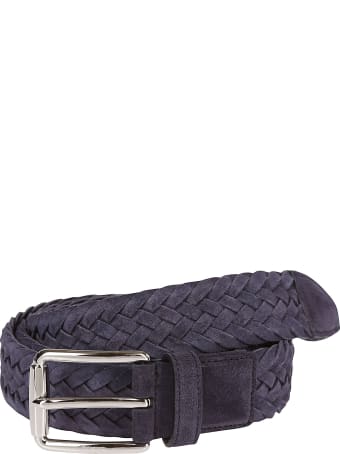 Tod's Blue Suede Belt