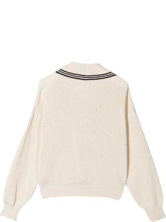 Brunello Cucinelli Ecru Cardigan