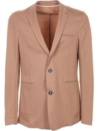 Paolo Pecora Single-breasted Hazelnut Jacket