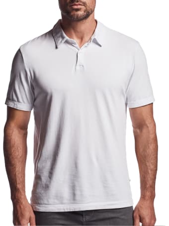 James Perse Polo Shirt White