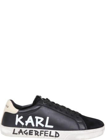Karl Lagerfeld Skool Sneakers With Logo
