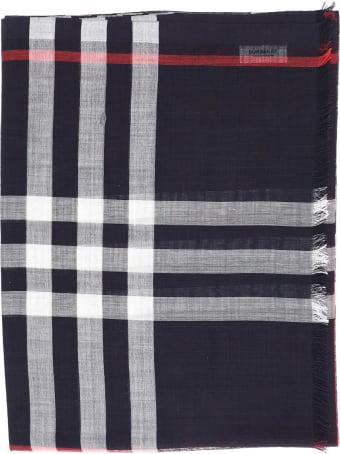 Burberry Giant Check Gauze Scarf
