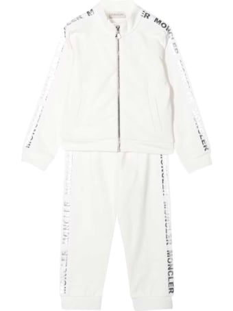 Moncler White Sporty Tracksuit