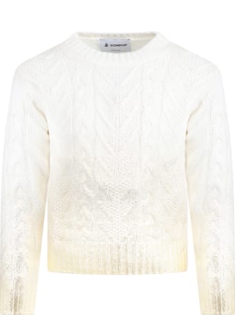 Dondup Ivory Sweater For Girl