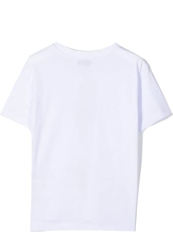 Neil Barrett White Cotton T-shirt