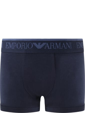 Armani Collezioni Multicolor Set For Boy With Logo