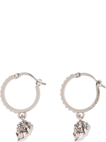 Alexander McQueen Earrings With Crystals