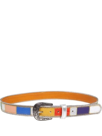 Nanni Multicolor Leather Belt