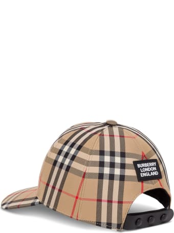 Burberry Vintage Check Cotton Hat