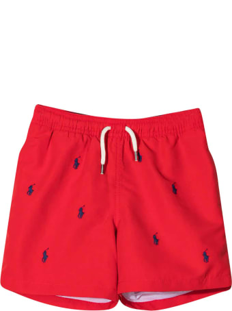 Ralph Lauren Red Swimsuit