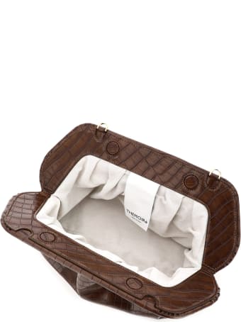 THEMOIRè Bios Croco Vegan Leather Clutch