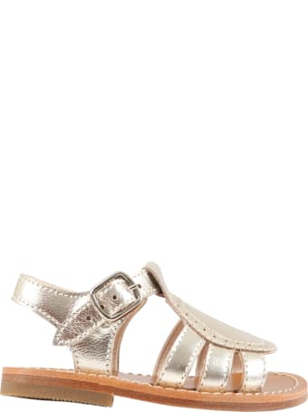 Gallucci Platinum Sandales For Girl