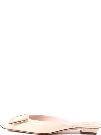 Roger Vivier Patent Mules Belle Vivier