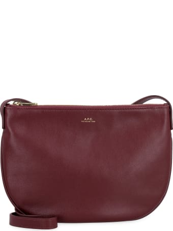 A.P.C. Maelys Leather Crossbody Bag