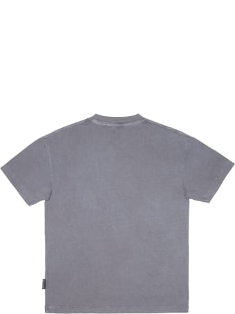 Palm Angels Vintage Wash Curved Logo T-shirt