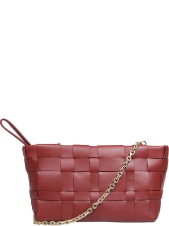 3.1 Phillip Lim Phillip Lim Odita Bag In Burgundy Braided Leather