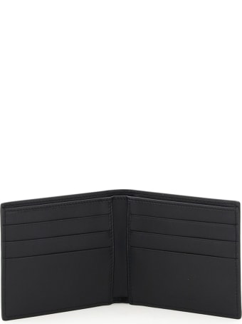 Dolce & Gabbana Logo Print Leather Bifold Wallet