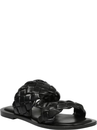 Coral Blue Double Band Sandals