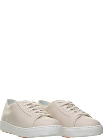 Santoni Santoni Club Ivory Sneakers