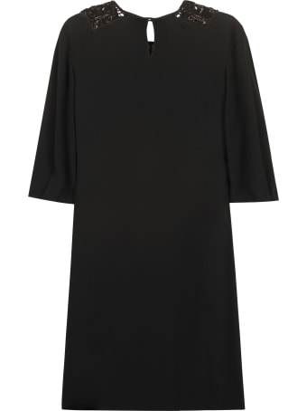 Alberta Ferretti Embroidered Dress With Beads