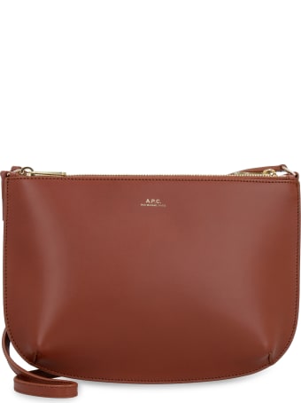 A.P.C. Sarah Leather Crossbody Bag