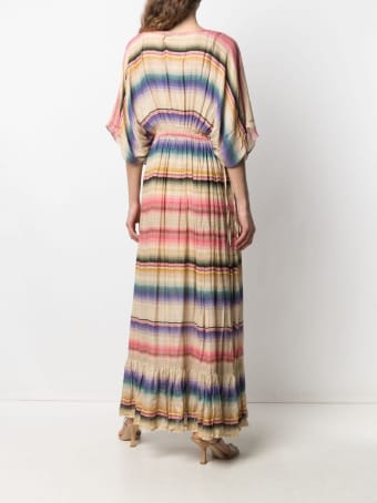 Mes Demoiselles Long Cozumel Dress With Multicolor Stripes