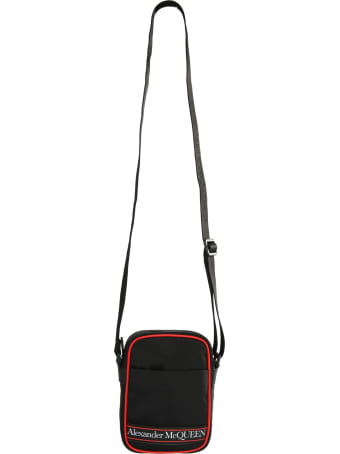 Alexander McQueen Logo-print Messenger Bag