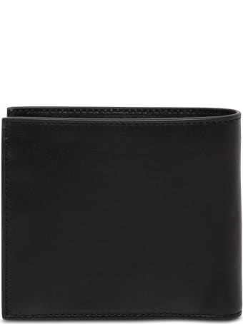 Off-White Bifold Leather Wallet With Print