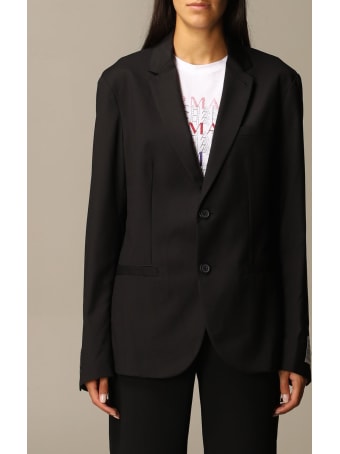 Armani Collezioni Armani Exchange Blazer 2 Basic Wool Buttons