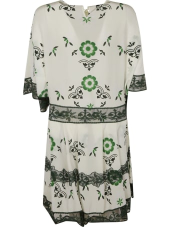 Ermanno Scervino Flower Print Dress