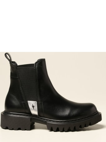 Paciotti 4US Flat Booties Paciotti 4us Chelsea Boots In Calfskin