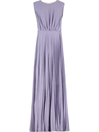 Elisabetta Franchi Celyn B. Lurex-knit Long Dress