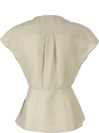Agnona Top In Linen Blend