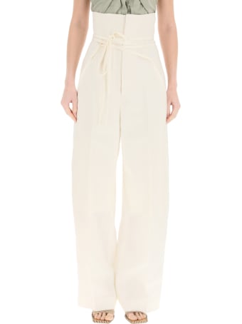 Jacquemus Le Pantalon Novio Linen Trousers