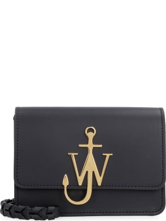 J.W. Anderson Anchor Logo Leather Crossbody Bag