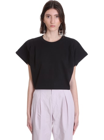 Isabel Marant Zinalia T-shirt In Black Cotton