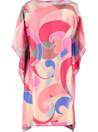 Emilio Pucci Printed Silk Kaftan