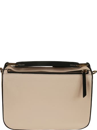 Marc Jacobs Top Zip Logo Printed Shoulder Bag