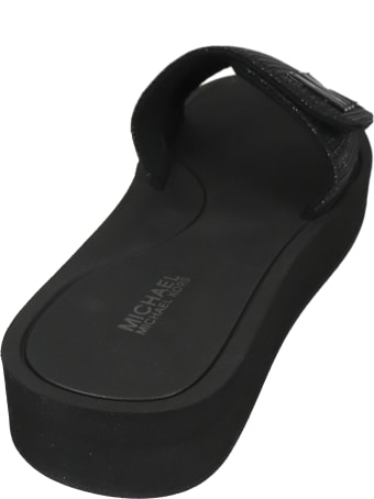 Michael Kors Platform Slide Flat Shoes