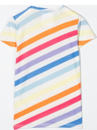 Douuod T-shirt With Color-block Design