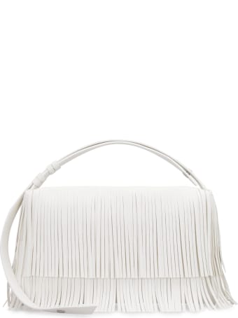 Simon Miller Puffin Fringed Vegan Leather Bag