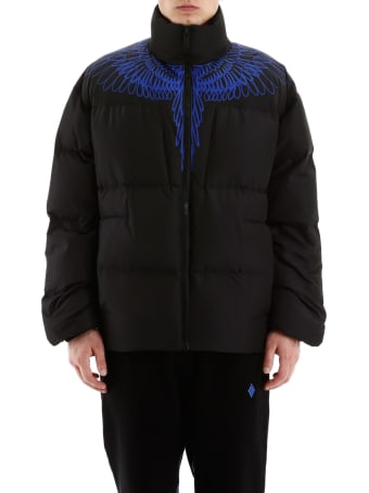 Marcelo Burlon Wings Print Puffer Jacket