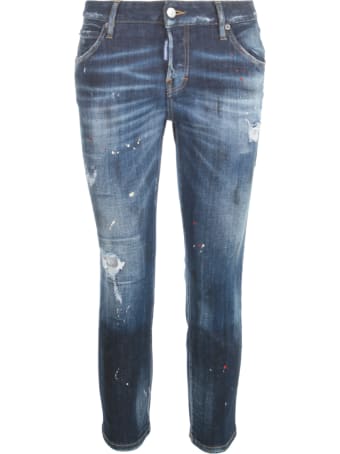 Dsquared2 Cool Girl Cropped Jeans