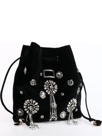 Roger Vivier Viv' Pocket Soirée Pendant Mini Bag