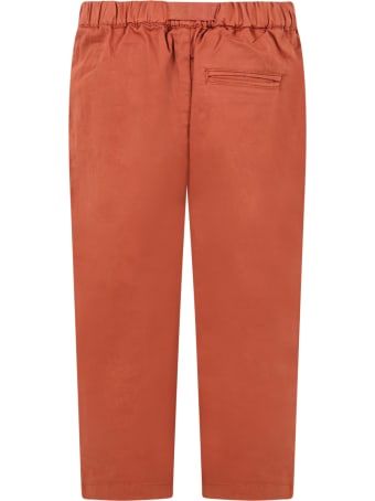 The New Society Red ''david'' Trouser For Kids