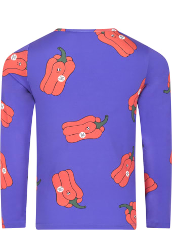 Bobo Choses Purple T-shirt For Kids
