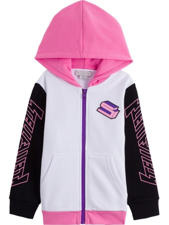 Stella McCartney Kids Sports Sweatshirt In Cotton Blend